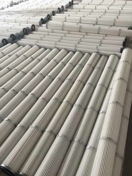 جمع کننده گرد و غبار کارتریج فیلتر هوا Pleated برای کار با چوب کار در غرفه های اسپری